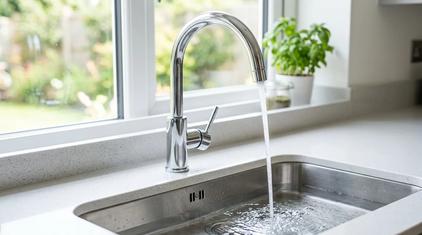 Local Plumbing Master Pros same day plumber fixing a faucet in Whitley Gardens, CA